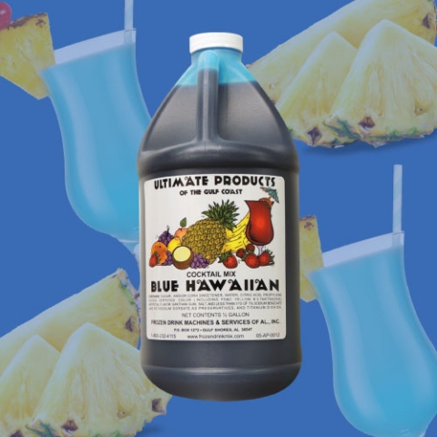 Blue Hawaiian Ultimate Products Drink Flavor Mix